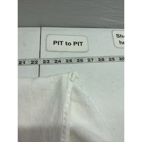 Robert Talbott Mens‎ Ivory Linen Vacay Resort Luxury Natural fibers size XL - Picture 3 of 11